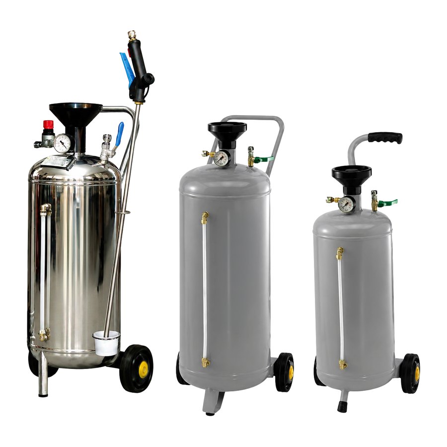 Nebulizzatori professionali a carica pneumatica con serbatoio in acciaio inox e verniciato - La Casalinda